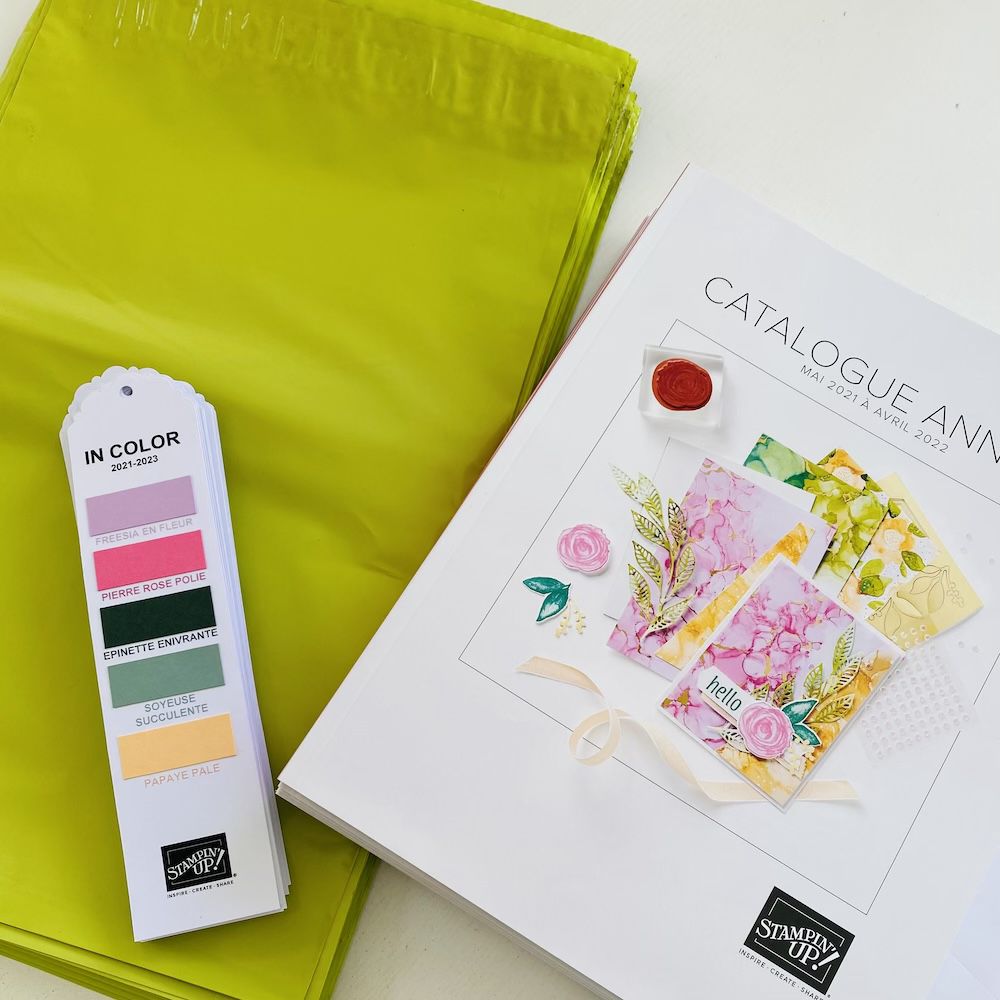 catalogue stampin up 2021 2022 nouveau nouveauté loisirs créatifs diy