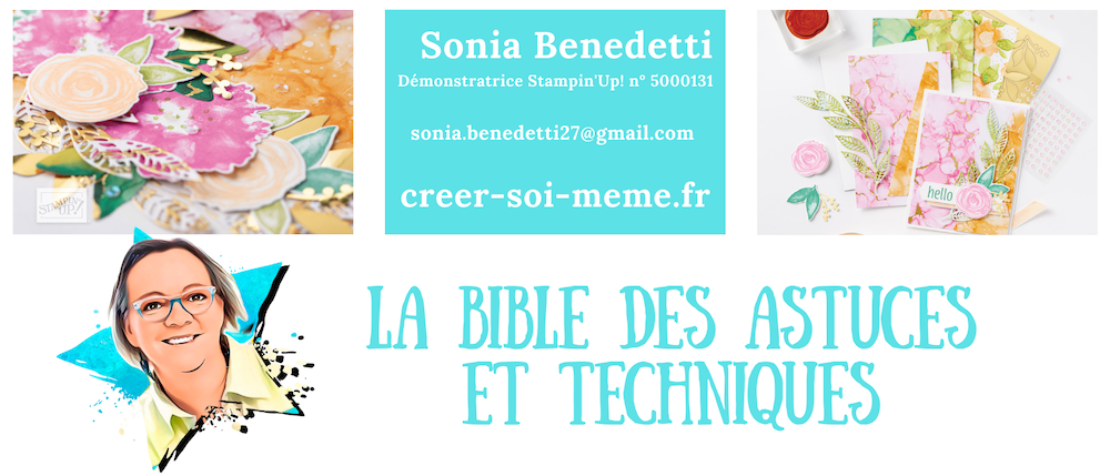 technique encre liquide et lingette bebe pour colorisation multi couleur scrap carterie faire part fond de carte sonia stampin up demonstratrice