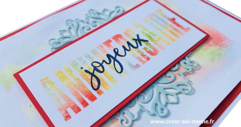 napperons fait main stampin up scrap scrapbooking mariage anniversaire bapteme