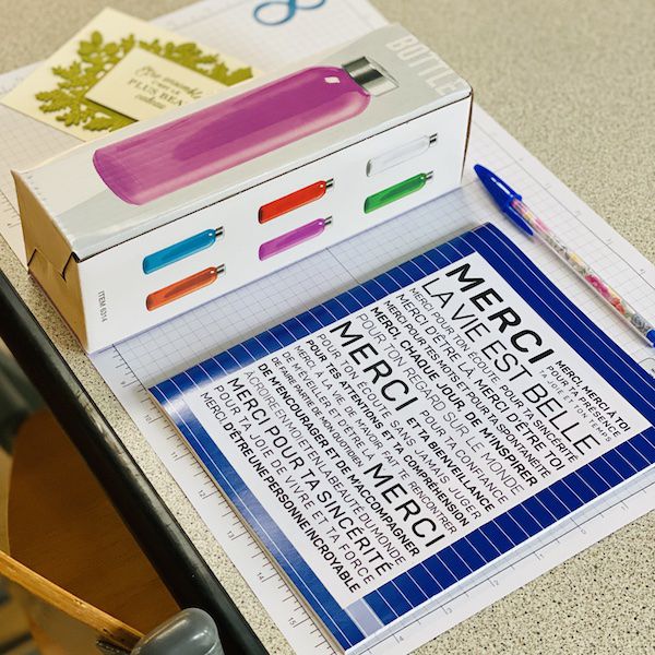 cadeau rencontre de lignée stampin up sonia équipe qui déchire