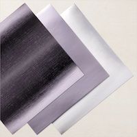 156457 lot de feuilles Spécialité Argent métallisé stampin up argent brossé, fusain mat, fusain miroitant