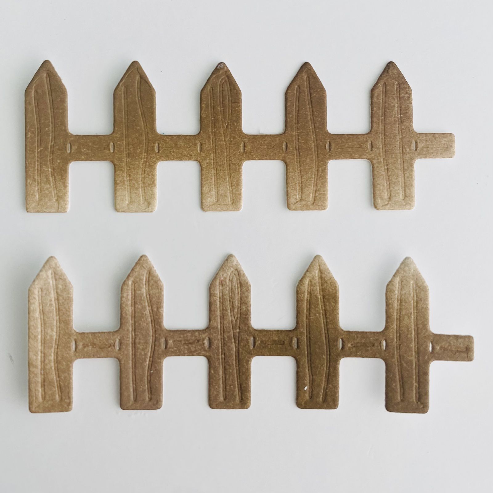 barrière bois naturel papier encre carterie deco 3D stampin up