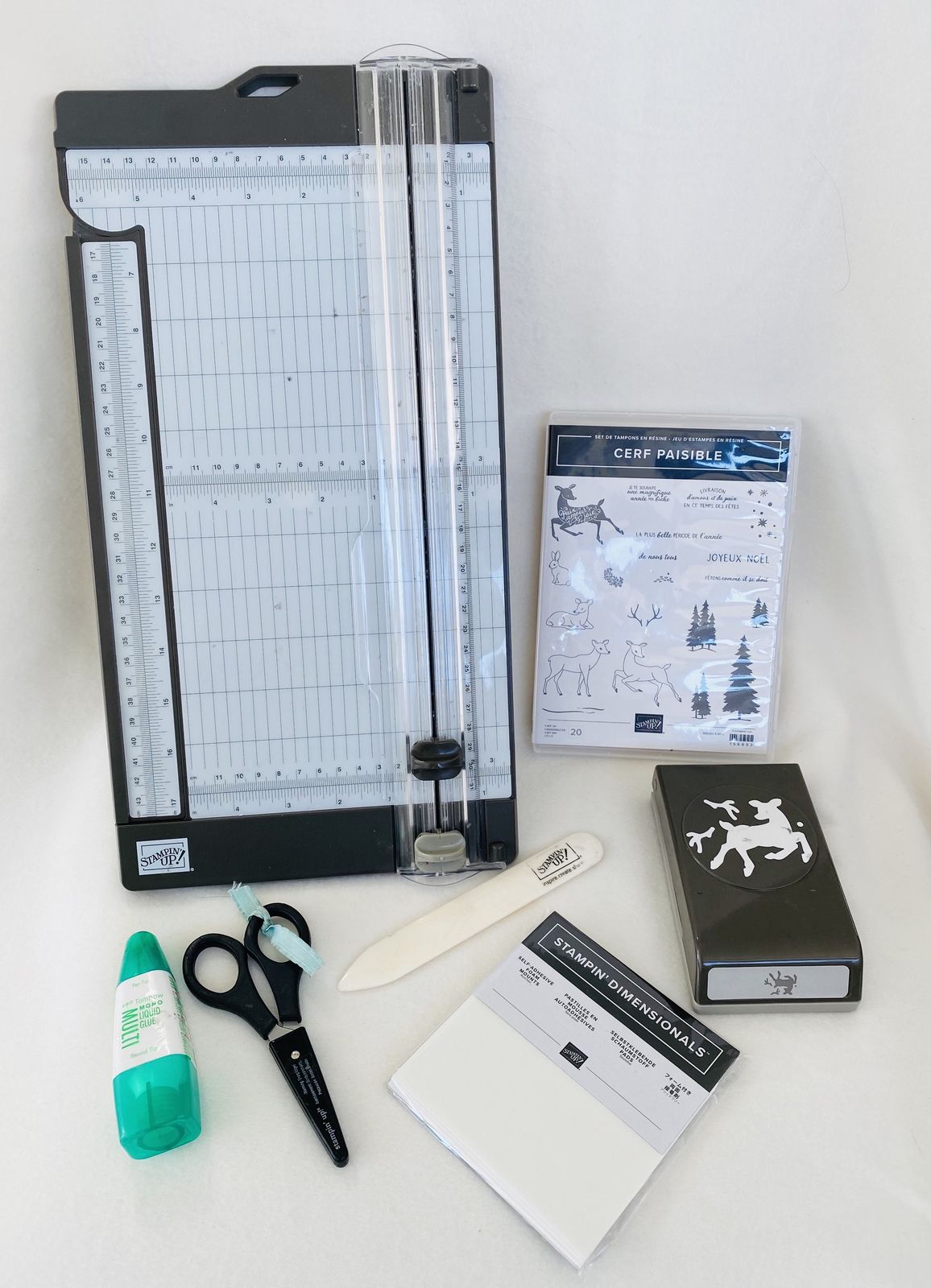 matériel de base idée cadeau scrap carterie création papier stampinup la beaujoire france nantes fournitures