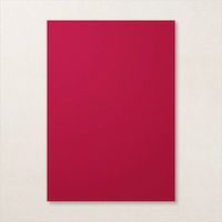 121681 papier cartonné A4 Cerise carmin stampinup nantes carquefou la beaujoir