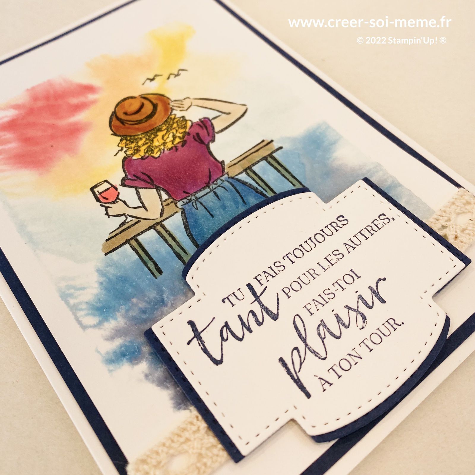 fond effet aquarelle facile stampin write stampinup technique astuce le moment présent 157990