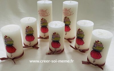 Envie de personnaliser vos bougies,
