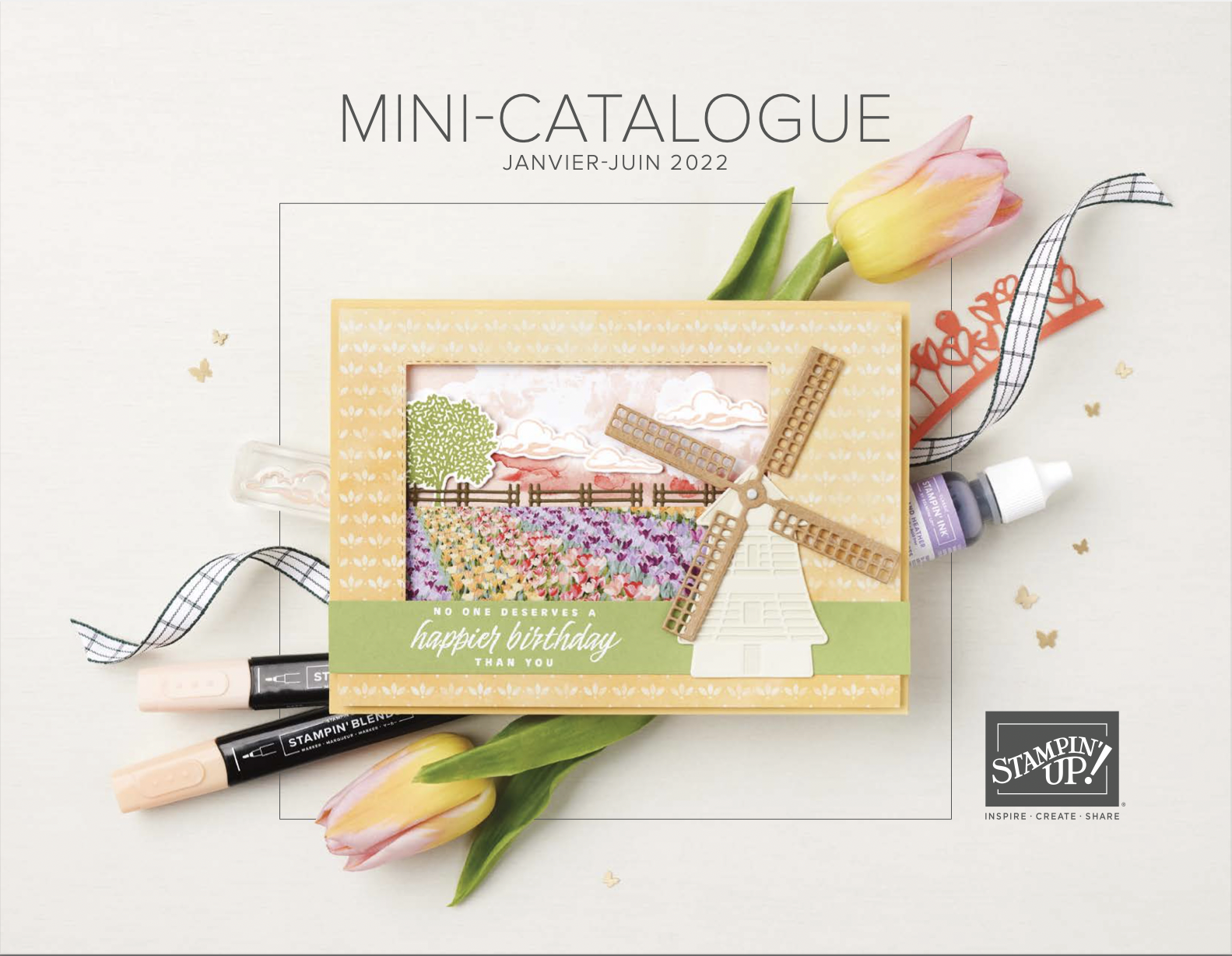 catalogue stampinup janvier juin pâques fleurs vacances loisirs créatifs carterie fourniture