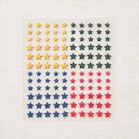 158144 ornements étoiles en résine