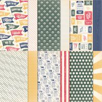 157882 157882 Papiers Fans des Sports stampin up terrain de base-ball par une après-midi ensoleillé