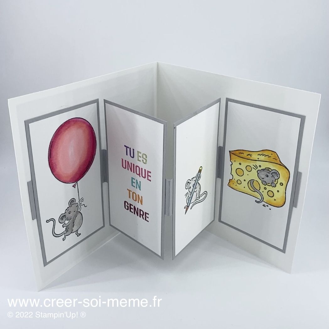carte stampinup cadeau hôtesse souris dent de lait fait main loisirs créatifs france normandie