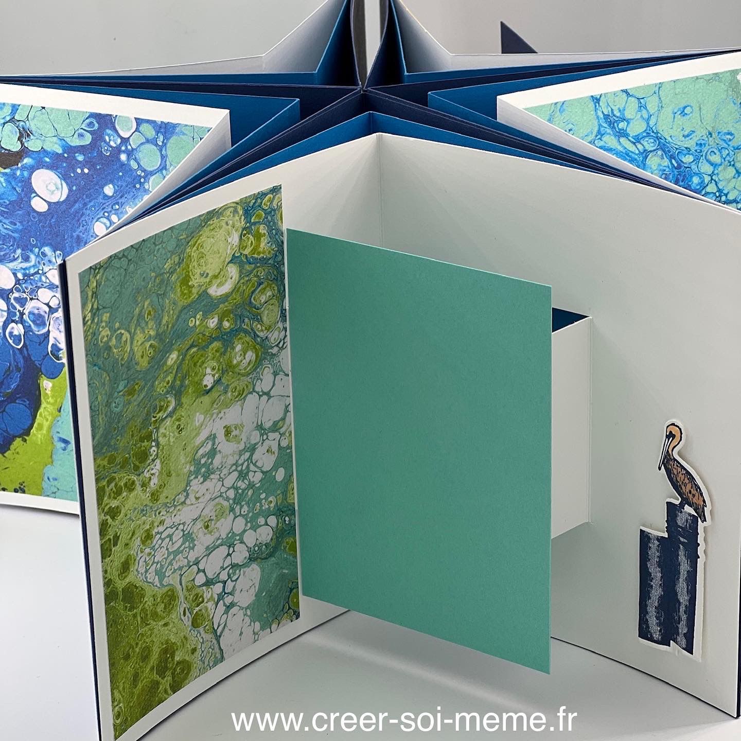 mini album effet pop up scrap scrapbooking carterie scrap franc nordi pont audemer honfleur deauville trouville pont LEvêque