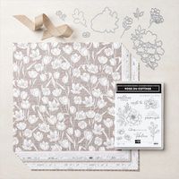 159053 assortiment de collection Rose d'Abigaël rose du cottage stampinup scrap caretrie poincons