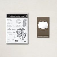 158653 lot Charme intemporel stampin up tampons perforatrice Étiquette indémodable