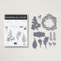 158802 Lot  Impressions de la nature  fougere 