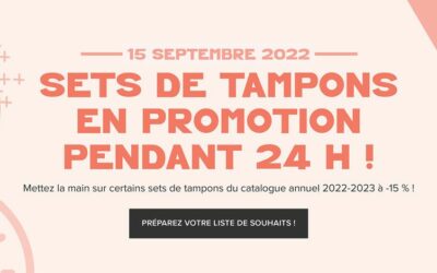 Vente flash de 24h le 15 septembre 2022