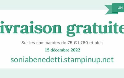 Notez la date du 15 décembre 2022!