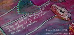 journal art 20-02-13 pour souris et nouchka arc en ciel