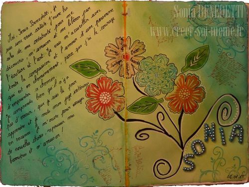 journal art sonia 02-01-13 fleurs