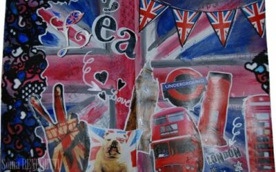 Mon art journal – Léa love london!