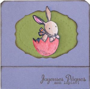 joyeuses paques mon lapin