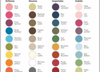 Du nouveau dans les couleurs Stampin&rsquo;Up!