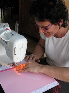 marie jose et la couture