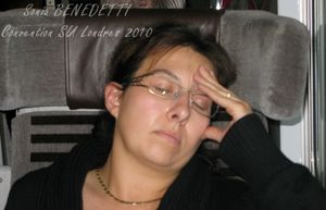 melanie retour fatiguee