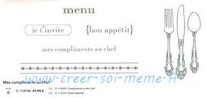 mes compliments au chef