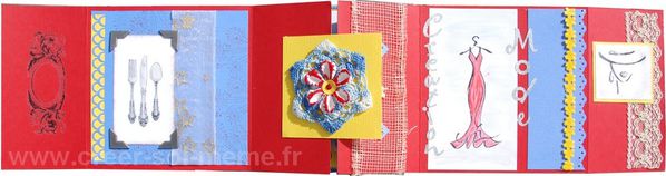 mini album 10ans creativa rouen ouvert