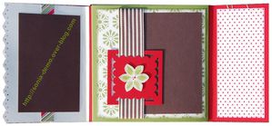 mini album noel page