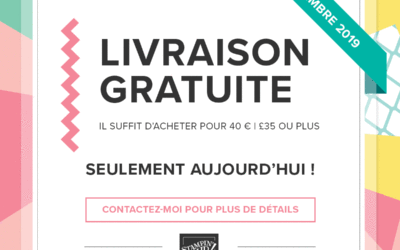 La livraison est offerte aujourd&rsquo;hui!