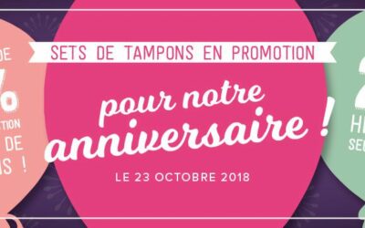 30 ans Stampin&rsquo;Up!, ça se fête!