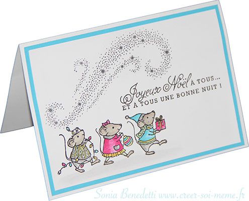 Techniques 101 Blog Hop - Simple Aqua Painter and Ink Pad lids