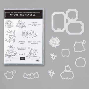 Lot Chouettes pensées Réf 155209 à 62€ Stampin'Up !