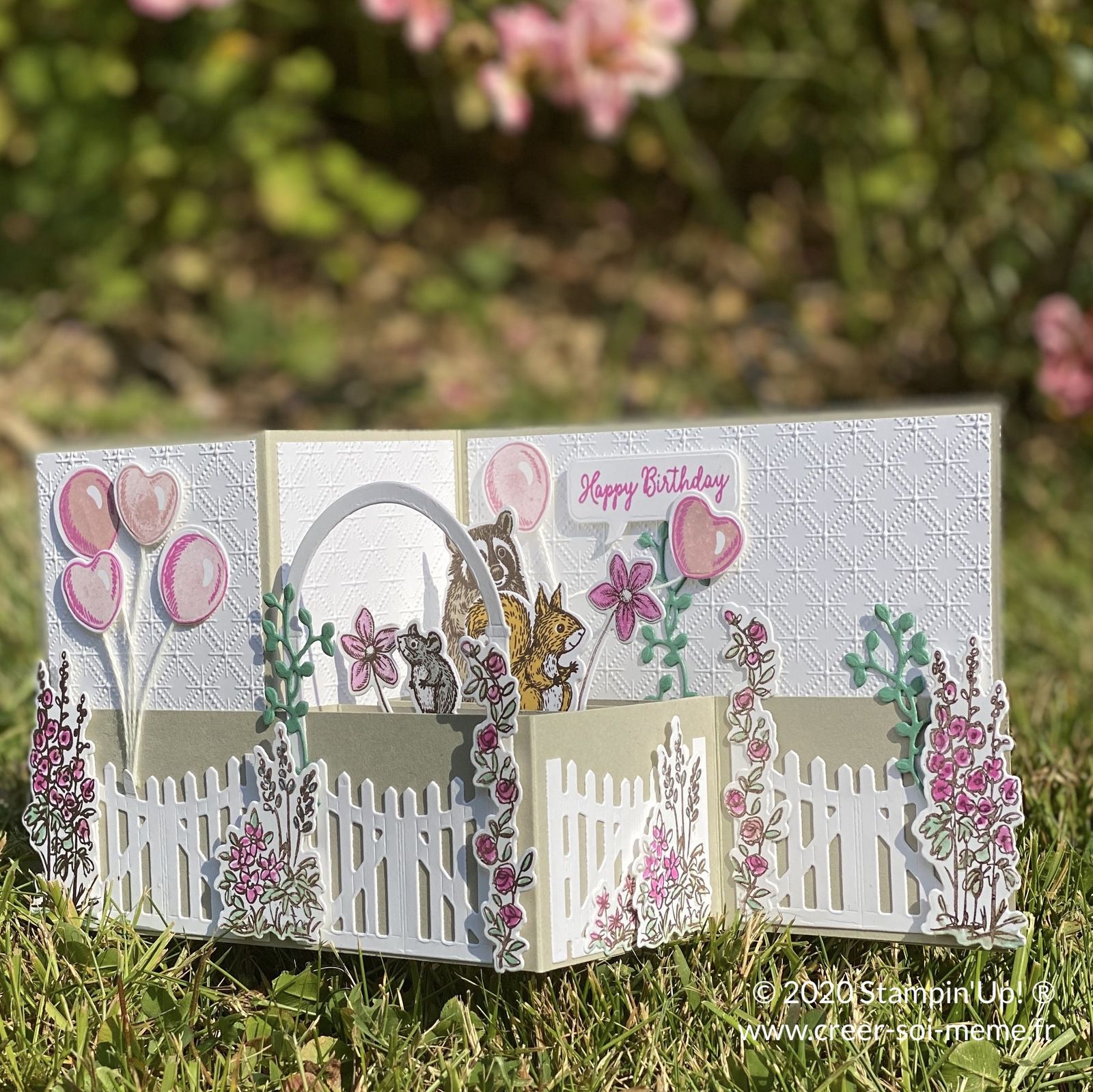 tutoriel carte théâtre carte anniversaire