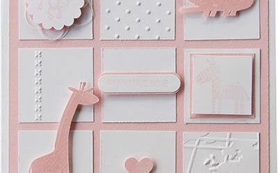 Carte naissance petite fille