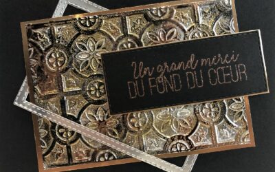 Embossage à chaud et à froid, un résultat bluffant