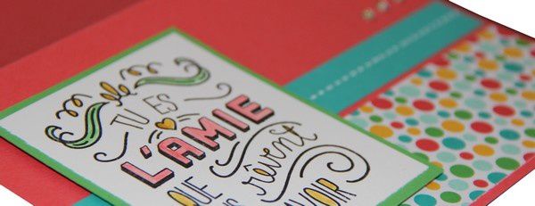 Tu es l'amie que tous rêvent d'avoir!