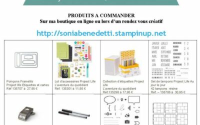 Project Life, les articles en avant première