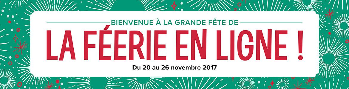 La Féerie en ligne commence demain....