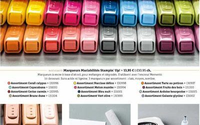 Feutres à base d&rsquo;alcool ou Mariabilités