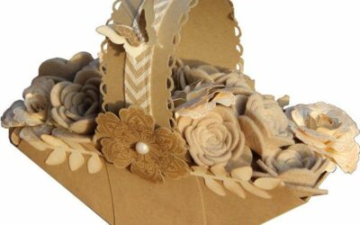 Fleurs en feutrine….