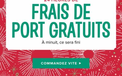 Frais de port gratuits toute la journée!!!!!