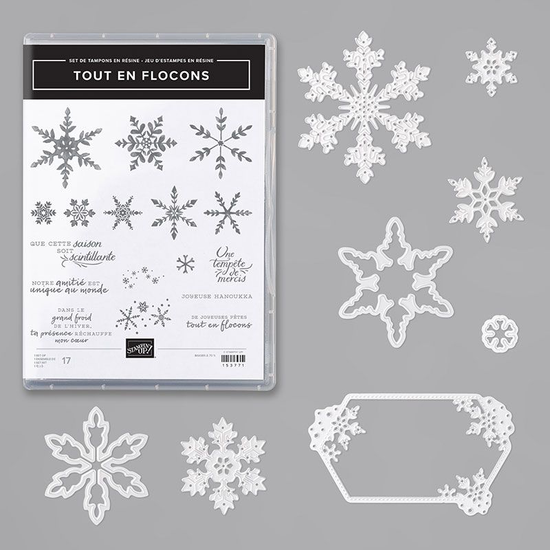 Lot Tout en flocons Réf 155173 à 67,50€ Stampin'Up!