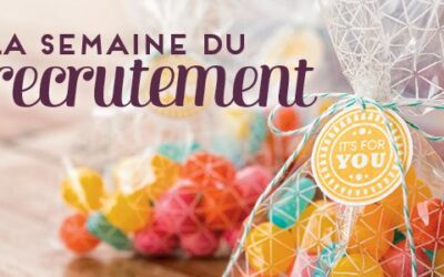 C&rsquo;est la semaine du recrutement chez Stampin&rsquo;Up!, profitez en….