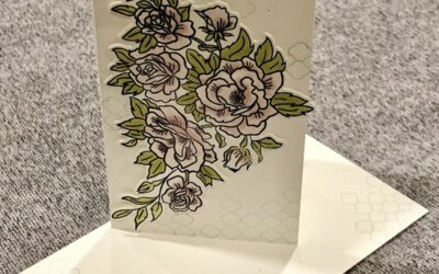 Nouveautés 2019: Roses grimpantes et petite carte assortie à l&rsquo;enveloppe