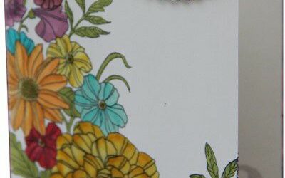 Corner Garden et Stippled blosoms