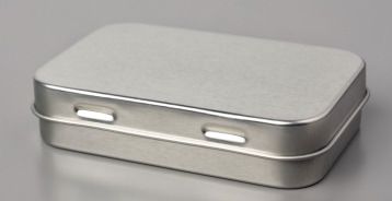 Coffrets étain rectangulaires Réf 153519 à 14,50€ lot de 4 boites pour rangement mini album stampinup