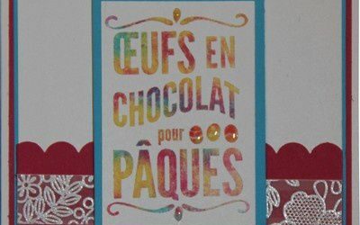 Encore ne carte pour Pâques