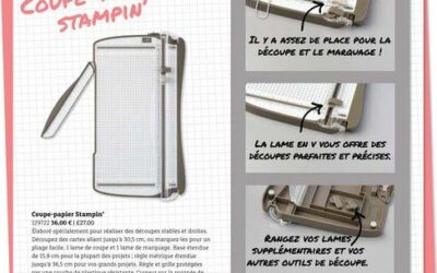 Bonne nouvelle: Massicot Stampin&rsquo;Up!